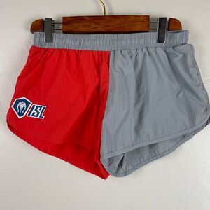 Natasha Zinko X ISL Colorblock Running Shorts Women's Size Medium Liner